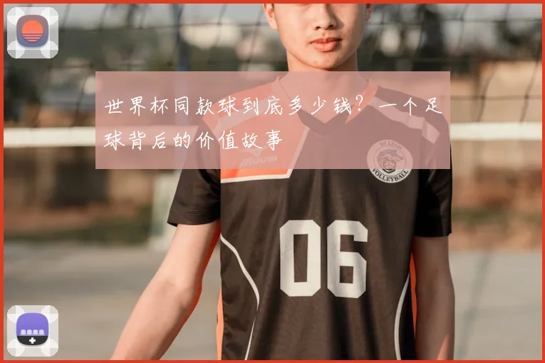 世界杯同款球到底多少钱?一个足球背后的价值故事