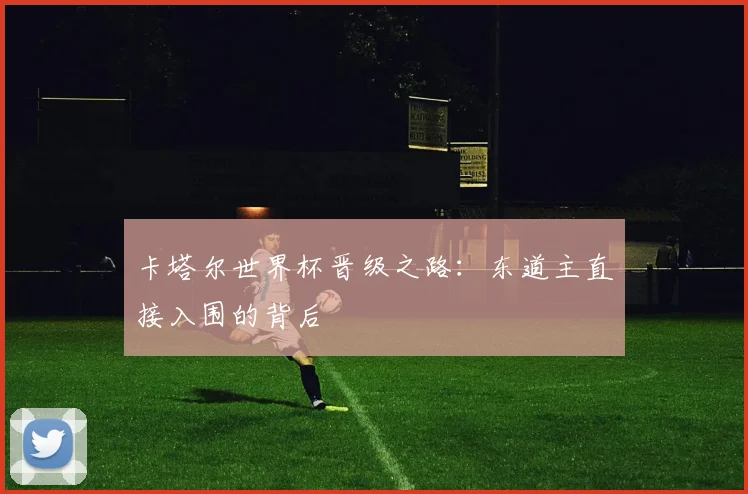 卡塔尔世界杯晋级之路:东道主直接入围的背后
