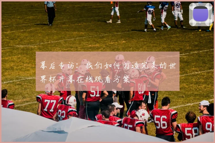 幕后专访：我们如何打造完美的世界杯开幕在线观看方案